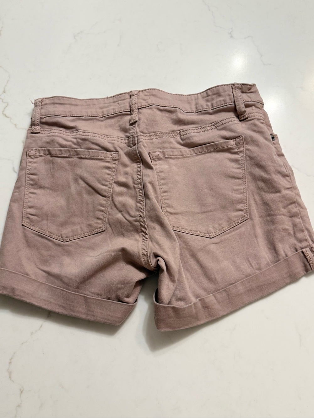 STS Blue Blush Pink Denim Shorts Size 27